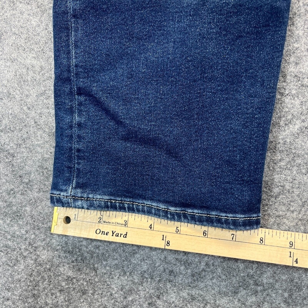 Mavi Jeans Women's 33x26 Viola High Rise Slim Straight Medium Blue Stretch Denim - Picture 8 of 12
